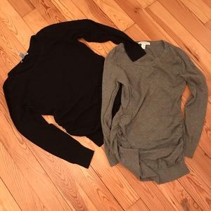 Motherhood Maternity Ruched Sweaters